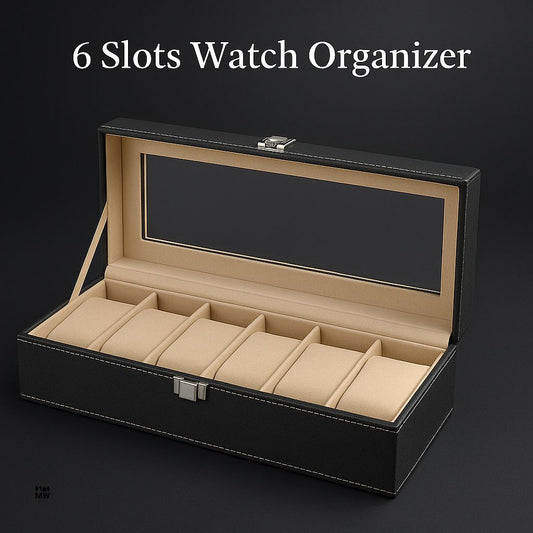Watch Leather Storage Box / 6 & 12 Slots